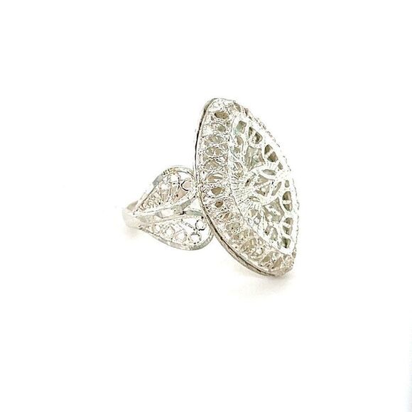 Simple Sterling Silver 925 Ring - Picture 3 of 9